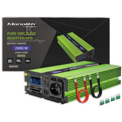 PRZETWORNICA UPS/1000W/2000W/12V NA 230V