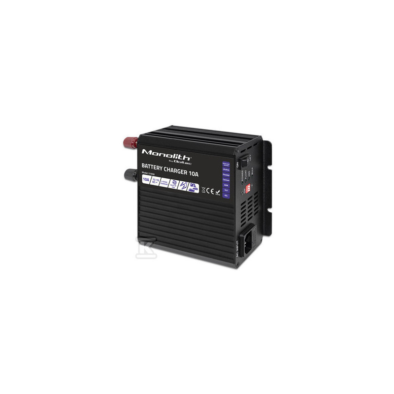 ŁADOWARKA LIFEPO4 AGM GEL SLA/10A/12V