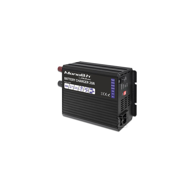 ŁADOWARKA LIFEPO4 AGM GEL SLA/20A/12V