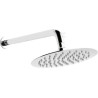 NATR.Z DESZCZOWNIĄ 200MM SLIM CHROM