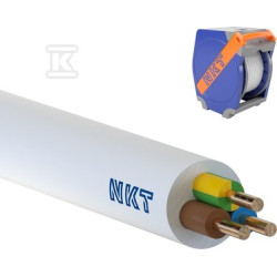 YDY-ŻO 3X1,5 750V QADDY NKT (550M)