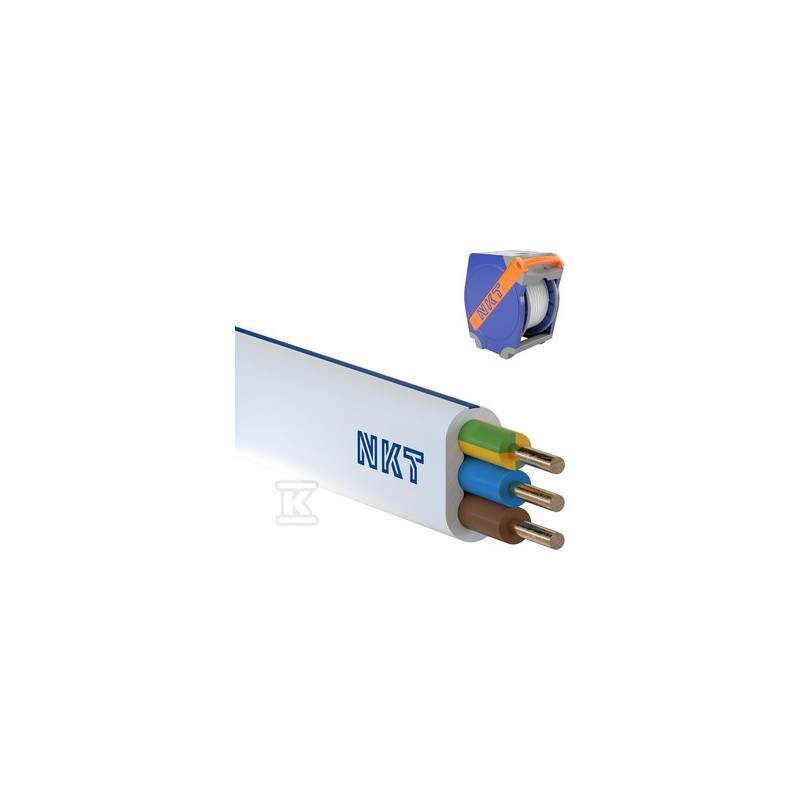 YDYP-ŻO 3X1,5 750V QADDY NKT (650M)