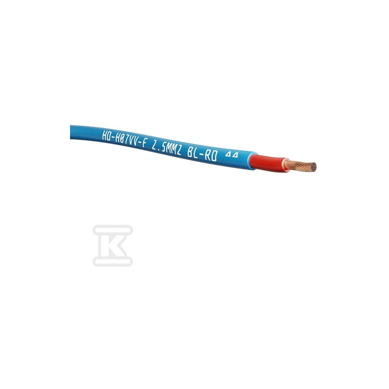 P.INST.PODW.IZO.NIE.LGY 2,5MM2 ROL15MB