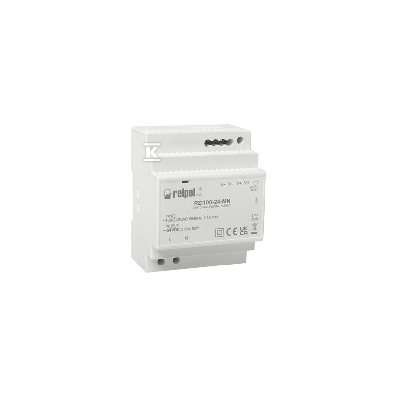ZAS. IMP. 24 W, 12 V DC RZI30-12-MN