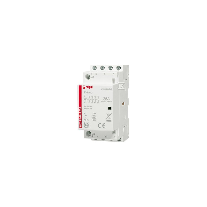 STYCZ.INST.4NO,25A,AC RXC25-40-A230