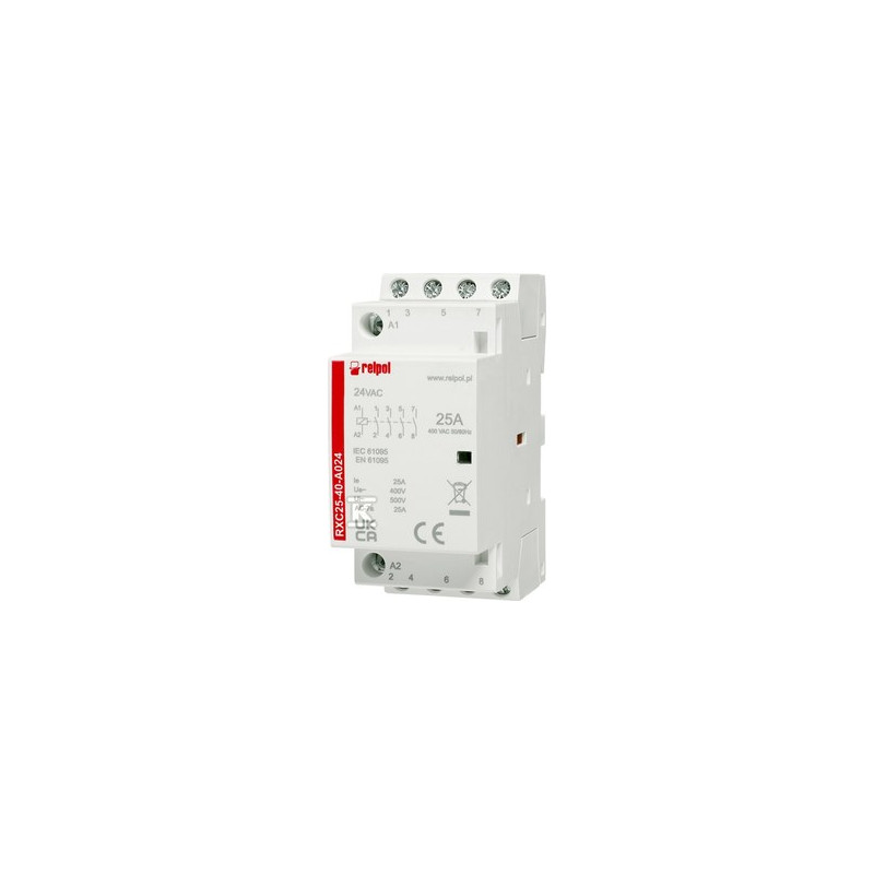 STYCZ.INST.4NO,25A,AC RXC25-40-A024