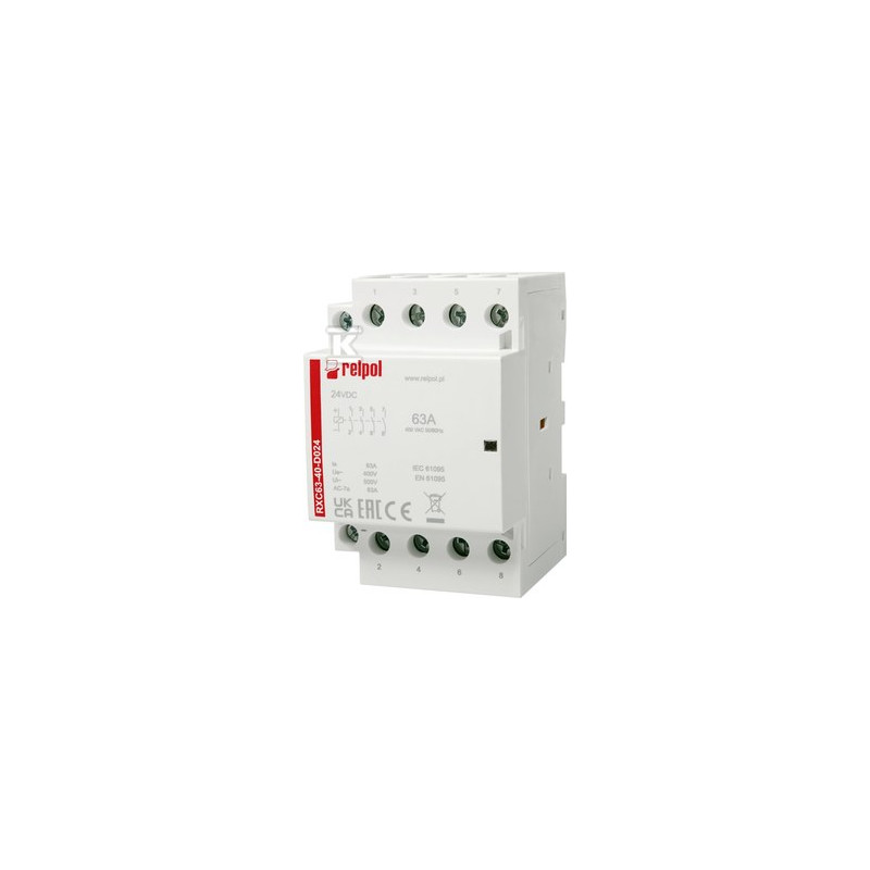 STYCZ.INST.4NO,63A,DC RXC63-40-D024
