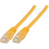 PATCHCORD RJ45 U/UTP 6 PVC CCA ŻÓŁ 2