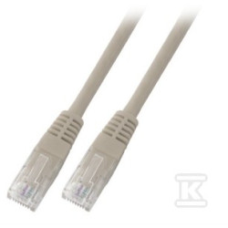 PATCHCORD RJ45 U/UTP 5E PVC CCA SZA 0,5