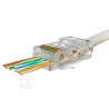 WTYK RJ45 6 UTP PRZELOTOWY OP. 100SZT.