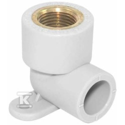 KOLANKO PP 90ST GW MONT. NA ŚCIANIE 25/