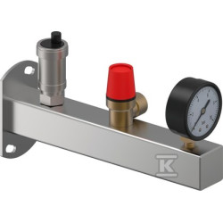 GRUPA BEZP.C.W.U.6 BAR,INOX,FLUVIA