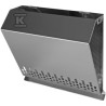 CZERPNIA ŚCIENNA METALOWA FI200, INOX