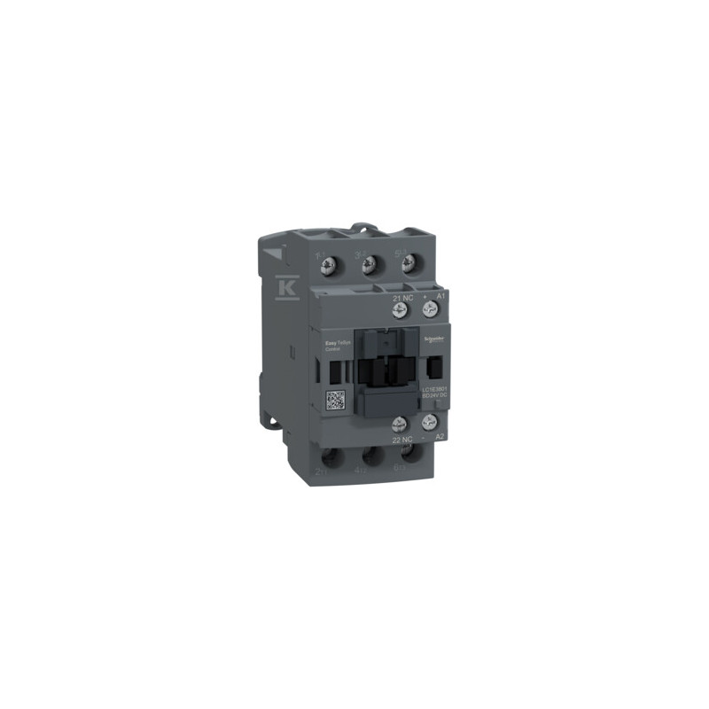 STYCZ.EASYTS 3P 38A AC3 18,5KW 24VDC 1NC