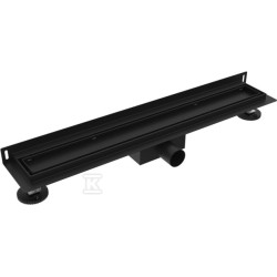 ODPŁYW PRZYŚCIENNY WALL 70 BLACK 2W1
