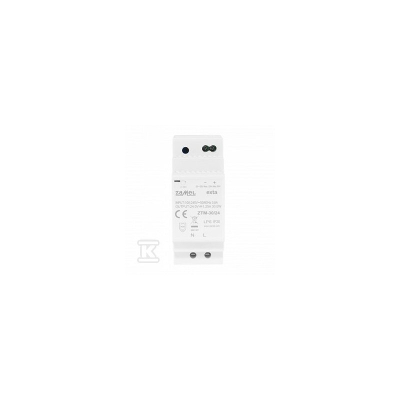 ZASILACZ 30W 24V ZTM-30/24
