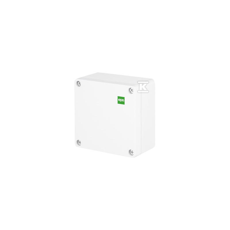 PUSZKA N/T 105X105X66 IP65 BI.INDUSTRIAL