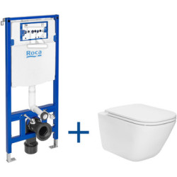 STELAŻ DUPLO ONE+MISKA WC+DES GAP SQUAR