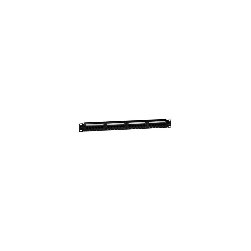 PANE.19" 24 X RJ45 UTP KAT.5E (1U) Z PÓ