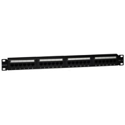 PANE.19" 24 X RJ45 UTP KAT.6 (1U) Z PÓ?