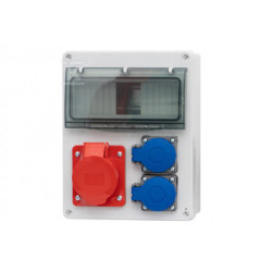 ROZDZ.R-240 8M 2X230+ZA.RCD IP44 ONNLINE