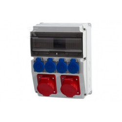 ROZDZ.CAJA16M 4X230+ZAB.RCD IP44 ONNLINE