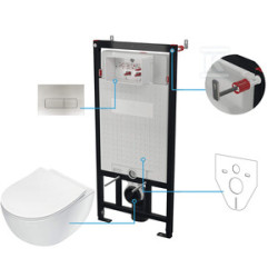 ZESTA.WC POD.6 W 1 PE.BIA.+ DE.+ STE.+ P