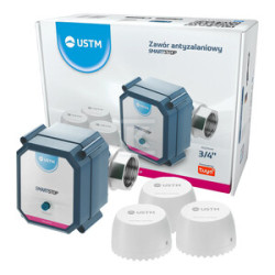 ZAWÓR ANTYZAL.SMARTSTOP 3/4", 3 CZUJN.