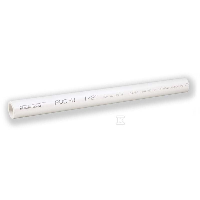 RURA CIŚNIENIOWA SCH 40 PVC 1